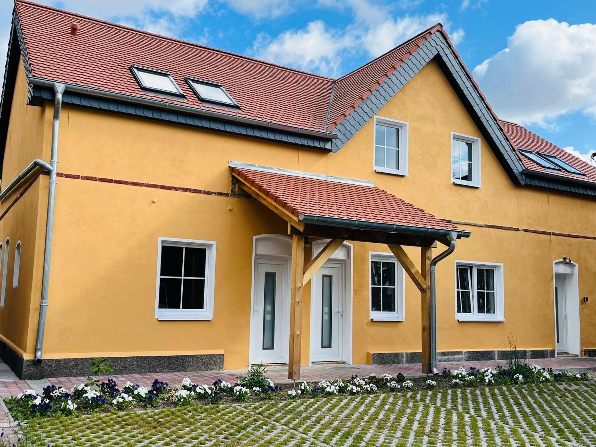 Gutshof Von Gemuenden Ferienwohnung 1 Bernau bei Berlin Buitenkant foto
